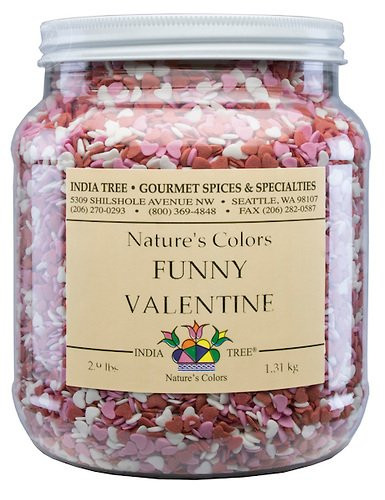 India Tree Nature's Colors Funny Valentine Decoratifs Jar, 2.4 Pound