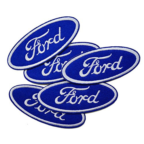 Graphic Dust Patch Set of 5 Pieces Car Logo Embroidered Iron/sew on Patch