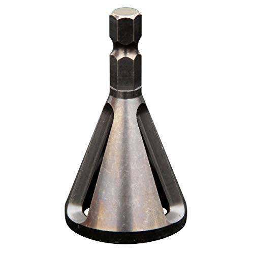 Deburring External Chamfer Tool Drill Bit Remove Burr Repairs Tools Quick Release Hexagon Shank Black