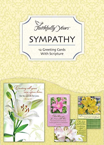 "Everlasting Light" - Sympathy Greeting Cards - KJV Scripture - (Box of 12)