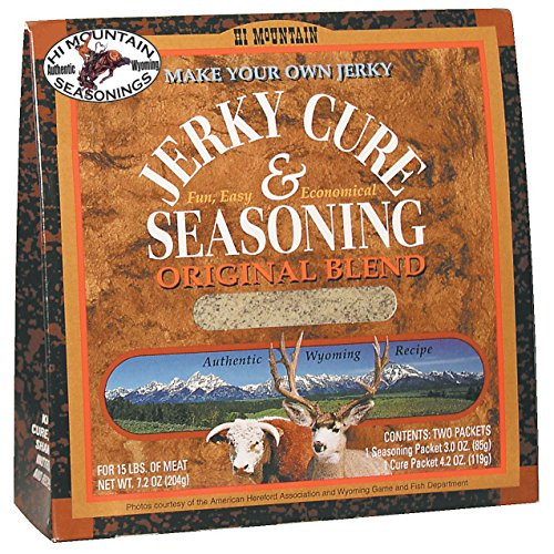 Hi Mountain Jerky Seasoning Original Blend Make Your Own Jerky 7.2 Ounces Hi Mountain Jerky Seasoning Original Blend Make Your Own Jerky 7.2 Ounces