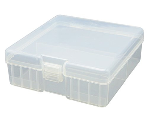 Whizzotech AAA Battery Organizer Storage Case Plastic Battery Holder Holds 100 AAA Batteries BL17 (AAA-100PC)
