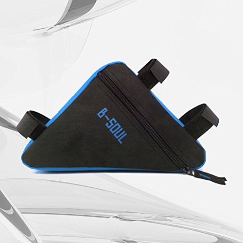 LIOOBO Bike Bag Front Tube Frame Bag Waterproof Triangle Cycling Bag Pouch Holder Saddle Bag