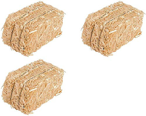 Mini Hay Bales for Autumn Harvest Craft, Decoration and Display, 1 Unit