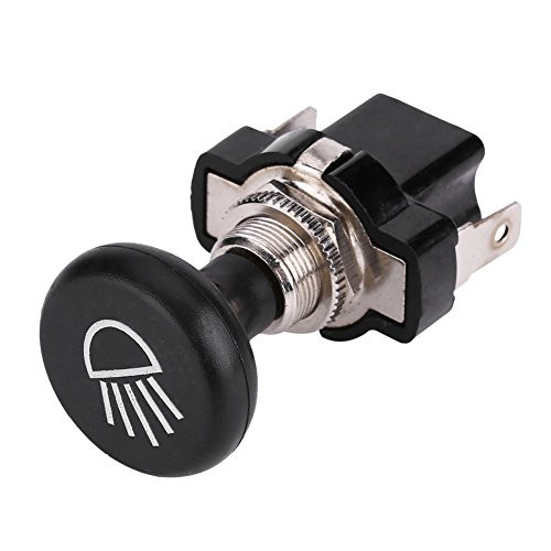 Universal 12V Golf Cart Light Switch Headlight Push Pull Switch Button for Club Golf Car Yamaha EZGO