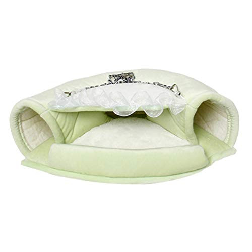 Balacoo Rat Hamster Bed Tunnel Winter Warm Fleece Small Pet Squirrel Hedgehog Chinchilla Rabbit Guinea Pig Bed House Cage Nest Hamster Accessories (Green, Size S) Balacoo Rat Hamster Bed Tunnel Winter Warm Fleece Small Pet Squirrel Hedgehog Chinchilla Rabbit Guinea Pig Bed House Cage Nest Hamster Accessories (Green, Size S)