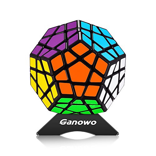 Ganowo 3x3 Megaminx Speed Cube Puzzle Toys Dodecahedron Brain Teasers Stickerless Magic Cube (Black) Ganowo 3x3 Megaminx Speed Cube Puzzle Toys Dodecahedron Brain Teasers Stickerless Magic Cube (Black)
