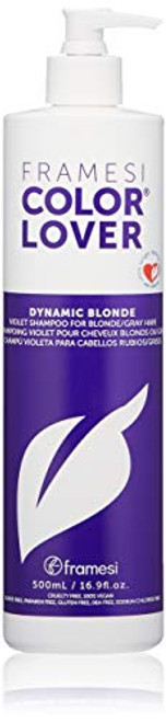 Framesi Color Lover Dynamic Blonde Violet Shampoo, 16.9 fl oz Framesi Color Lover Dynamic Blonde Violet Shampoo, 16.9 fl oz