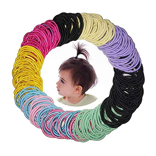 300 Pcs Baby Girls Hair Ties - Small Size Elastic Hair Ties for Baby Girls Infants Toddlers Multicolor Hair Bands Elastic Ponytail Holder 300 Pcs Baby Girls Hair Ties - Small Size Elastic Hair Ties for Baby Girls Infants Toddlers Multicolor Hair Bands Elastic Ponytail Holder