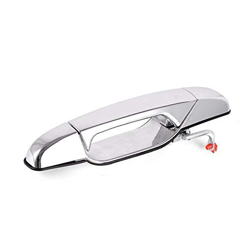 Eynpire 8509 Exterior Outside Outer Front Right Passenger Side Chrome Door Handle Compatible with Select GMC Cadillac Chevrolet Models 2007 2008 2009 2010 2011 2012 2013