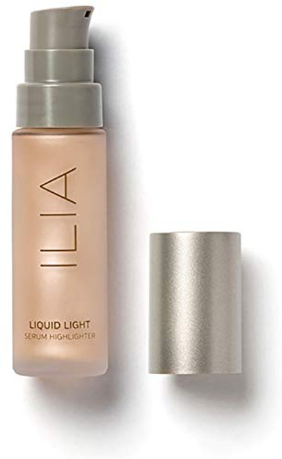 ILIA - Natural Liquid Light Serum Highlighter | Cruelty-Free, Vegan, Clean Beauty (Nova (Soft Gold))