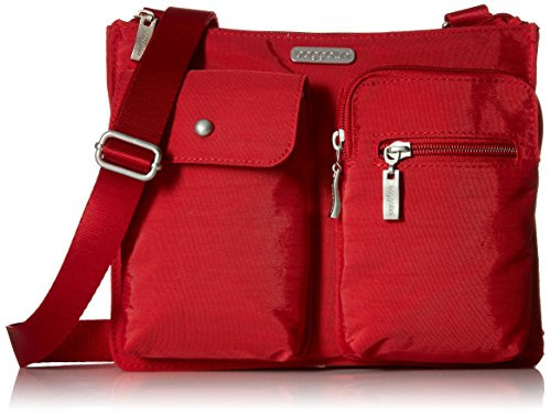 Baggallini Everything Travel Crossbody Bag, Apple, One Size