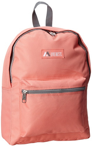 Everest Basic Backpack, Orange, One 