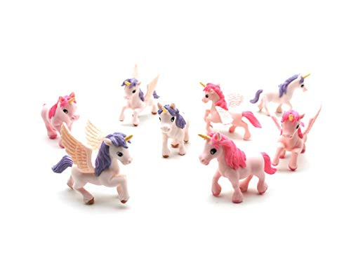Hibon Mini Animals Miniature Figurines Animals Model Fairy Garden Miniature Moss Landscape Cake Topper DIY Terrarium Crafts Ornament Accessories for Home Decoration