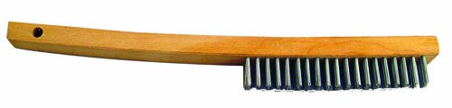 Bon 84-165 14-Inch Economy Curved Handle Steel Wire Brush without Scraper