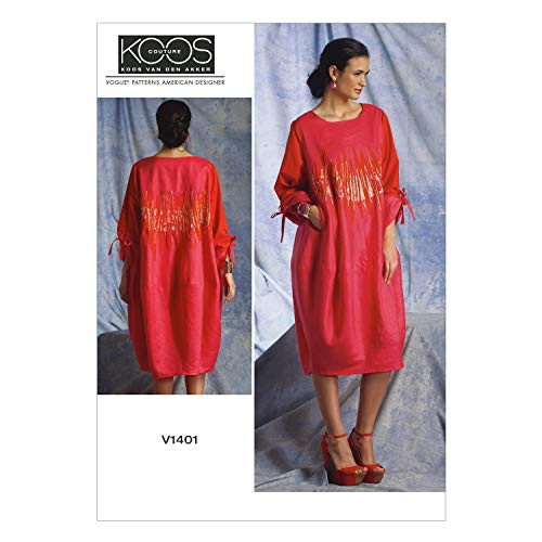 Vogue Patterns V1401 Misses' Dress Sewing Template, Size B5 (8-10-12-14-16) Vogue Patterns V1401 Misses' Dress Sewing Template, Size B5 (8-10-12-14-16)