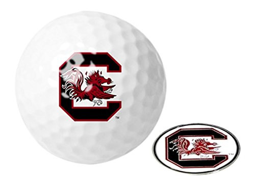NCAA South Carolina Gamecocks - Golf Ball One Pack with Marker