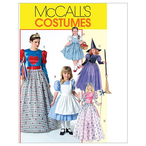 McCall's Patterns M4948 Misses'/Children's/Girls' Costumes, Size MISS (SML-MED-LRG-XLG) McCall's Patterns M4948 Misses'/Children's/Girls' Costumes, Size MISS (SML-MED-LRG-XLG)