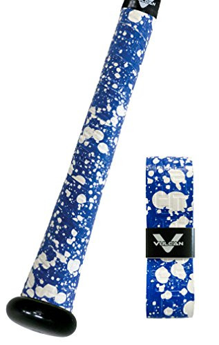 Vulcan Bat Grip, Vulcan 1.75mm Bat Grip, Blue Splatter