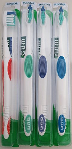 GUM 468 Super Tip Subcompact - Soft - Toothbrush (3 Pack)
