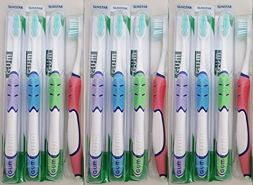 GUM 517 Technique Sensitive Care Toothbrush - Compact - Ultra Soft (12 Pack)