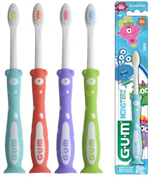 GUM Kids' Monsterz Toothbrush (6 Pack) GUM Kids' Monsterz Toothbrush (6 Pack)
