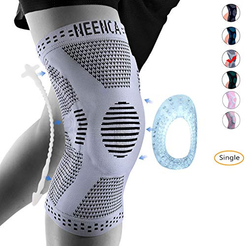NEENCA Professional Knee Brace,Knee Compression Sleeve Support for Men Women with Patella Gel Pads & Side Stabilizers,Medical Grade Knee Pads for Running,Meniscus Tear,ACL,Arthritis,Joint Pain Relief NEENCA Professional Knee Brace,Knee Compression Sleeve Support for Men Women with Patella Gel Pads & Side Stabilizers,Medical Grade Knee Pads for Running,Meniscus Tear,ACL,Arthritis,Joint Pain Relief