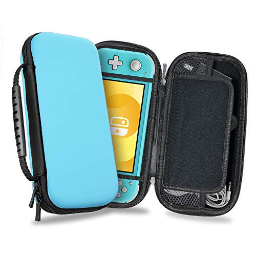 Nintendo Switch Lite Carrying Case - Hard Shell Protective Switch Lite Game Case for Nintendo Switch Lite & Accessories by YOUSHARES (Green)
