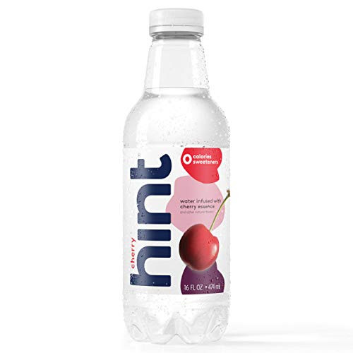Hint Water Cherry, (Pack of 12) 16 Oz Bottles, Pure Water Infused with Cherry, Zero Sugar, Zero Calorie, Zero Sweeteners, Zero Preservatives, Zero Artificial Flavors Hint Water Cherry, (Pack of 12) 16 Oz Bottles, Pure Water Infused with Cherry, Zero Sugar, Zero Calorie, Zero Sweeteners, Zero Preservatives, Zero Artificial Flavors