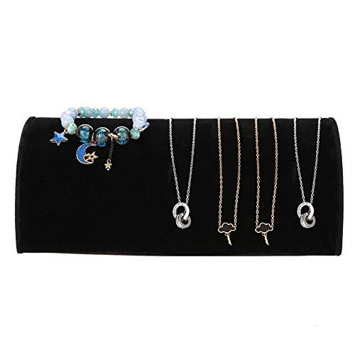 Alucy Bracelet Necklace Stand Organizer Holder, Bracelet Bangle Flannel Display Holder, Necklace Jewelry Stand Organizer for Earrings/Necklaces/Bracelets Jewelry Organizer Holder Alucy Bracelet Necklace Stand Organizer Holder, Bracelet Bangle Flannel Display Holder, Necklace Jewelry Stand Organizer for Earrings/Necklaces/Bracelets Jewelry Organizer Holder