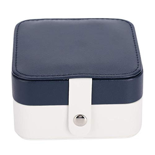 Alucy Jewelry Storage Box for Earring Ear Stud Ring Necklace, Jewelry Organizer Box with Mirror for Women Gift, Jewelry Storage Case Container Alucy Jewelry Storage Box for Earring Ear Stud Ring Necklace, Jewelry Organizer Box with Mirror for Women Gift, Jewelry Storage Case Container