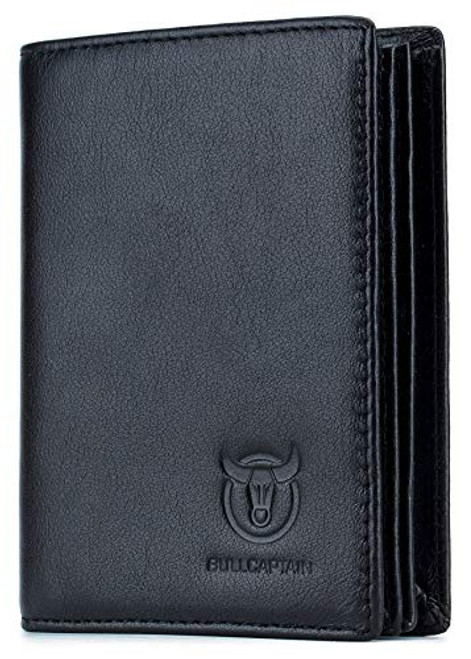 Mens Genuine Leather Wallet,RFID Blocking Bifold Secure Stylish Wallets Multi Credit Card Holder (black) Mens Genuine Leather Wallet,RFID Blocking Bifold Secure Stylish Wallets Multi Credit Card Holder (black)