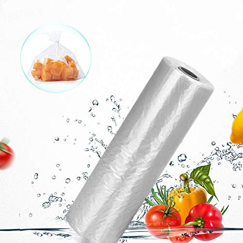 Pinshion Food Storage Bags, 12 x 16 Plastic Produce Bag on a Roll, Fruits, Vegetable, Bread, Food Storage Clear Bags, Bread and Grocery Clear Bags, 350 Bags Per Roll (1 Roll) Pinshion Food Storage Bags, 12 x 16 Plastic Produce Bag on a Roll, Fruits, Vegetable, Bread, Food Storage Clear Bags, Bread and Grocery Clear Bags, 350 Bags Per Roll (1 Roll)