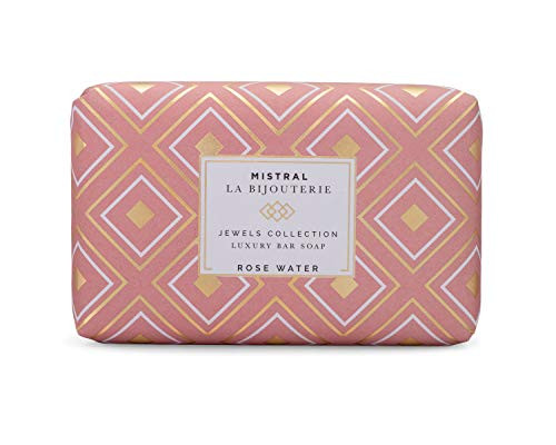 Mistral Bar Soap Organic Shea Butter, Rose Water Mistral Bar Soap Organic Shea Butter, Rose Water