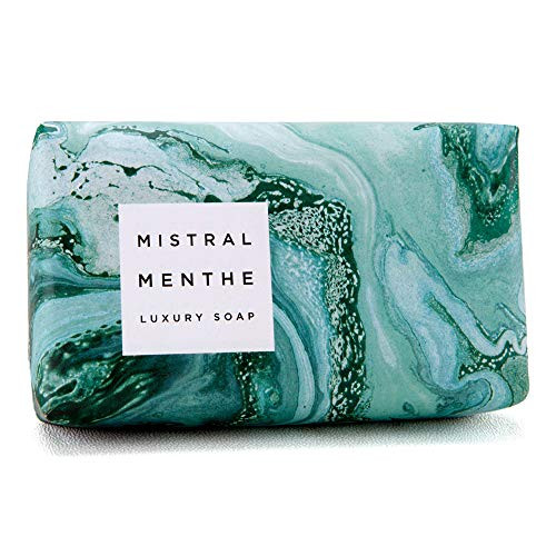 Mistral Bar Soap Organic Shea Butter, Mint, 2 Bars Mistral Bar Soap Organic Shea Butter, Mint, 2 Bars