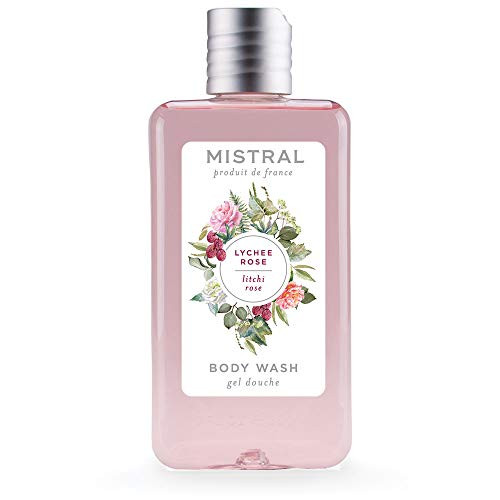 Mistral Body Wash Organic Aloe Olive, Lychee Rose Mistral Body Wash Organic Aloe Olive, Lychee Rose