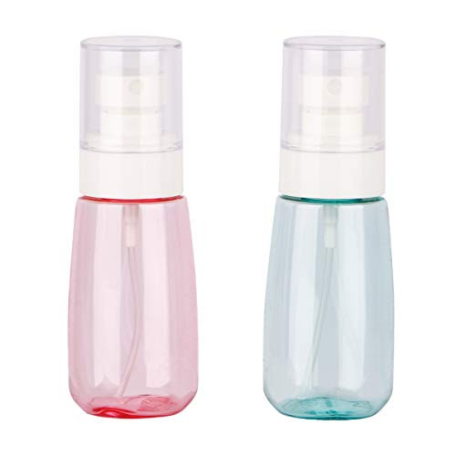 Yebeauty Travel Spray Bottle 2oz, Small Refillable Spray Bottles Fine Mister Sprayer Empty Spray Bottle for Beauty Products- 2 Pack