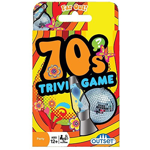 Outset Media 70's Trivia Card Game - Card Game by Cobble Hill Puzzles (19137)