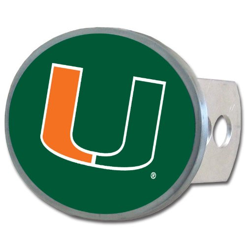 NCAA Miami Hurricanes Oval Hitch Cover
