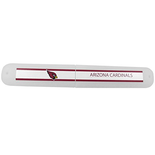 NFL Siskiyou Sports Fan Shop Arizona Cardinals Travel Toothbrush Case One Size Team Color NFL Siskiyou Sports Fan Shop Arizona Cardinals Travel Toothbrush Case One Size Team Color