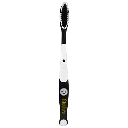 NFL Siskiyou Sports Fan Shop Pittsburgh Steelers MVP Toothbrush One Size Team Color NFL Siskiyou Sports Fan Shop Pittsburgh Steelers MVP Toothbrush One Size Team Color