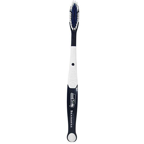 NFL Siskiyou Sports Fan Shop Seattle Seahawks MVP Toothbrush One Size Team Color NFL Siskiyou Sports Fan Shop Seattle Seahawks MVP Toothbrush One Size Team Color