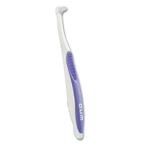 G.U.M. 308 End Tuft Toothbrush, Various Colors, Pack of 12