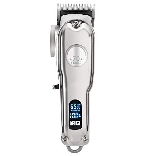 DreamCatching Professional Hair Clippers Cordless Hair Trimmer Haircut & Grooming Kit For Men Beard Trimmer Rechargeable LED Display DreamCatching Professional Hair Clippers Cordless Hair Trimmer Haircut & Grooming Kit For Men Beard Trimmer Rechargeable LED Display