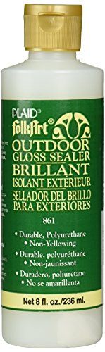 FolkArt K861  Outdoor Sealer (8-Ounce),Gloss Finish