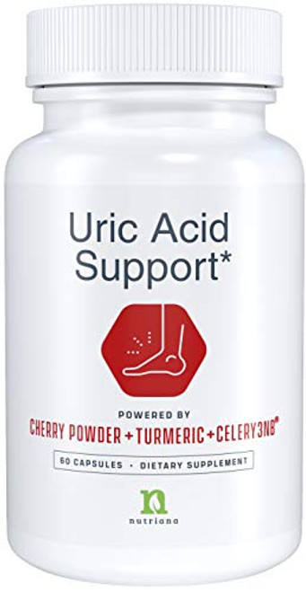 Uric Acid Cleanse Support Tart Cherry Capsules Tart Cherry Juice Extract 2500 mg with Turmeric and Celery Seed Extract for Joint and Kidney Support 60 Tart Cherry Concentrate Capsules Uric Acid Cleanse Support Tart Cherry Capsules Tart Cherry Juice Extract 2500 mg with Turmeric and Celery Seed Extract for Joint and Kidney Support 60 Tart Cherry Concentrate Capsules