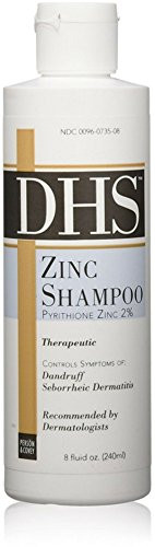 DHS Zinc Shampoo, 16 Oz (Pack of 2)