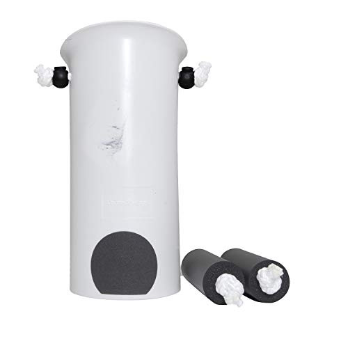 Vaunn Medical EZ-TUG Sock Aid Assist with Foam Grip Handles and Length Adjustable Cords (Renewed)