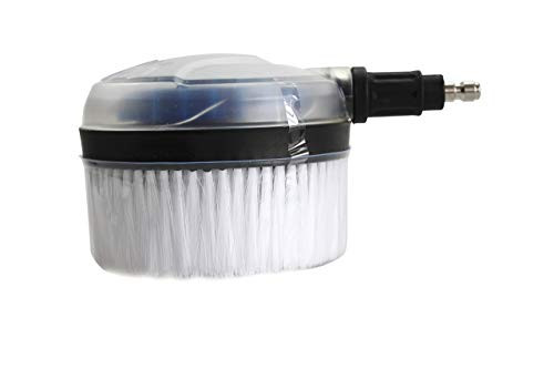 TUHUT 1/4 Rotary Wash Brush for Pressure Washers Pressure Washer Brush (Renewed)