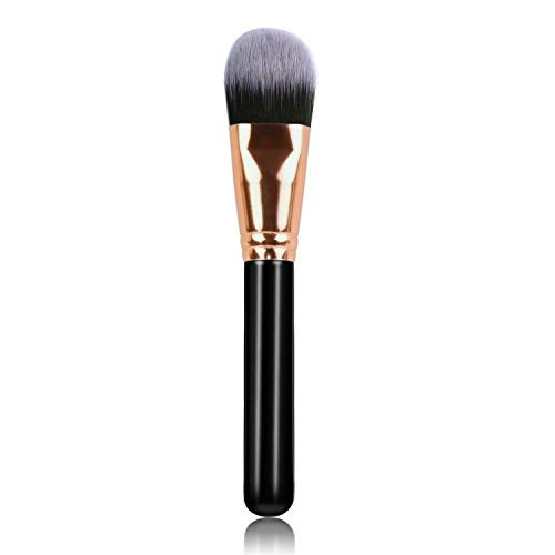 Averes Makeup Brush for Face, Foundation Brush Perfect For Blending Liquid, Cream or Flawless Cosmetics - Buffing, Stippling, Concealer - Premium Quality Liquid Makeup Concealer Brush
